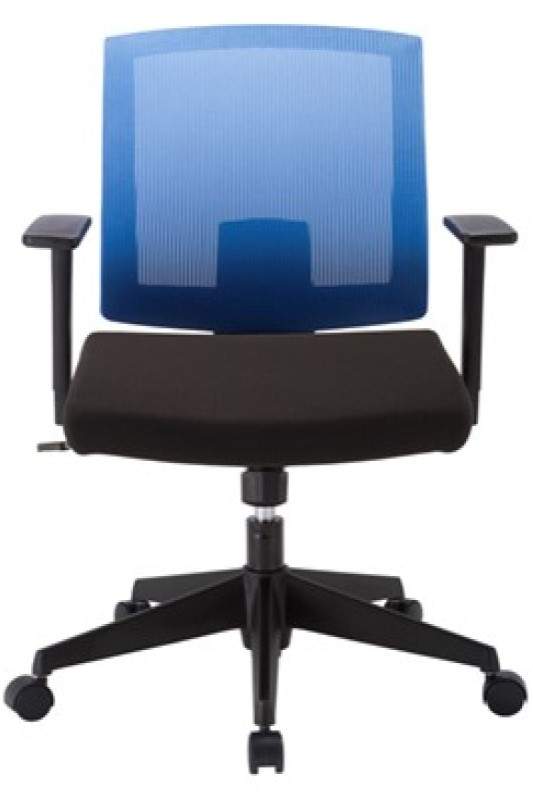Desk Chair with Blue Back